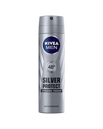 Nivea Men Silver Protect Dynamic Power Spray 150Ml X1 Unidad