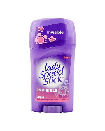 Speed Stick Invisible Floral Barra 45Gr X1 Unidad