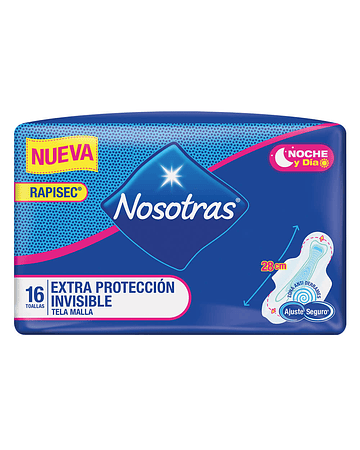 Nosotras Toalla Ultra Invisible X16