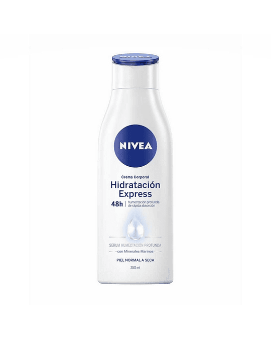 Nivea Hidratación Express Piel Normal/Seca X250Ml Crema