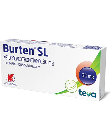 Burten SL 30mg x 4 comprimidos sublinguales