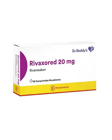Rivaxored 20mg x 28 comprimidos
