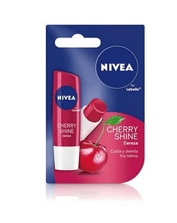 Nivea Cherry Shine X4,8Gr Protector Labial
