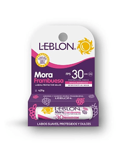 Leblon Mora Frambuesa Fps 15 X4,25Gr Protector Labial