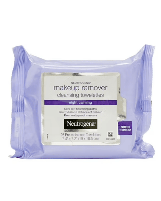 Neutrogena Toallitas Desmquillantes Noche X25 Unidades