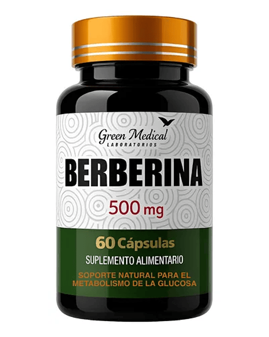 Berberina 500 mg x 60 capsulas Green Medical