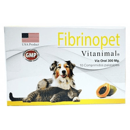 Fibrinopet 10 Comprimidos
