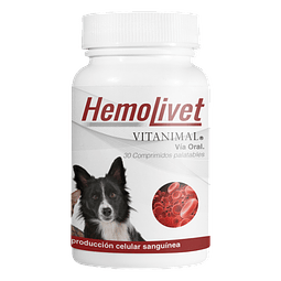 Hemolivet 30 Comprimidos Frasco