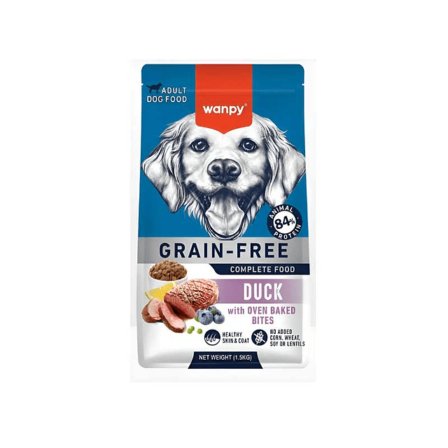 Wanpy Adult Dog Duck 1.5kg