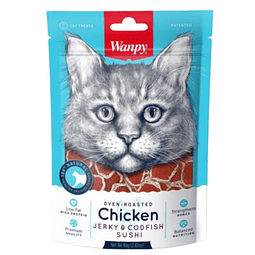  Snack Jerky Cat Chicken & Codfish 80 g