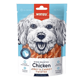 Snack Jerky Dog Chicken Carrot 100 G