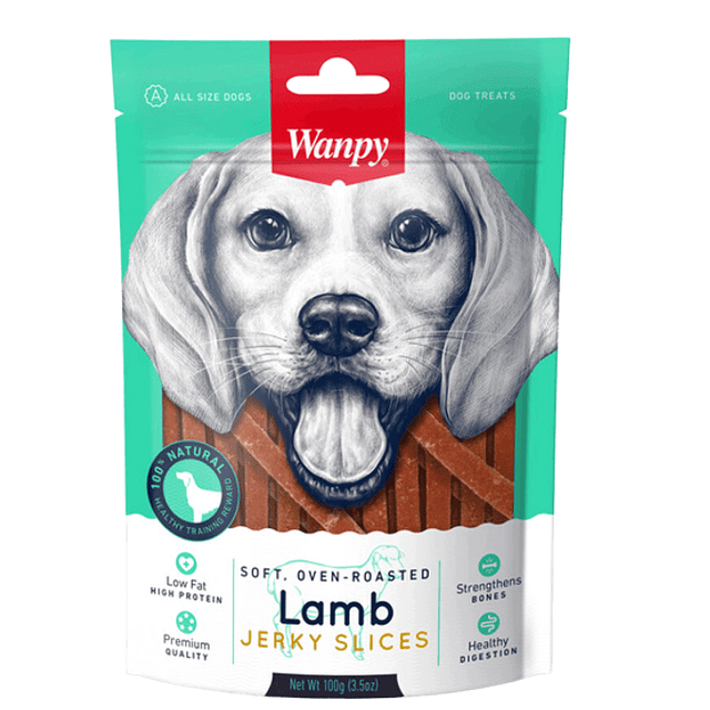Snack Jerky Dog Lamb 100 G