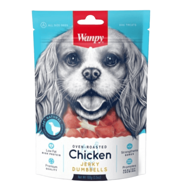 Snack Jerky DogChicken Dumbells 100 G