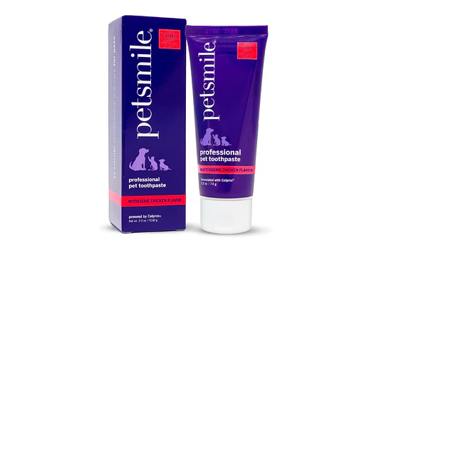 Petsmile Pasta de dientes profesional para mascotas sabor pollo asado