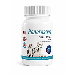 Pancreatina 30 Comprimidos Frasco