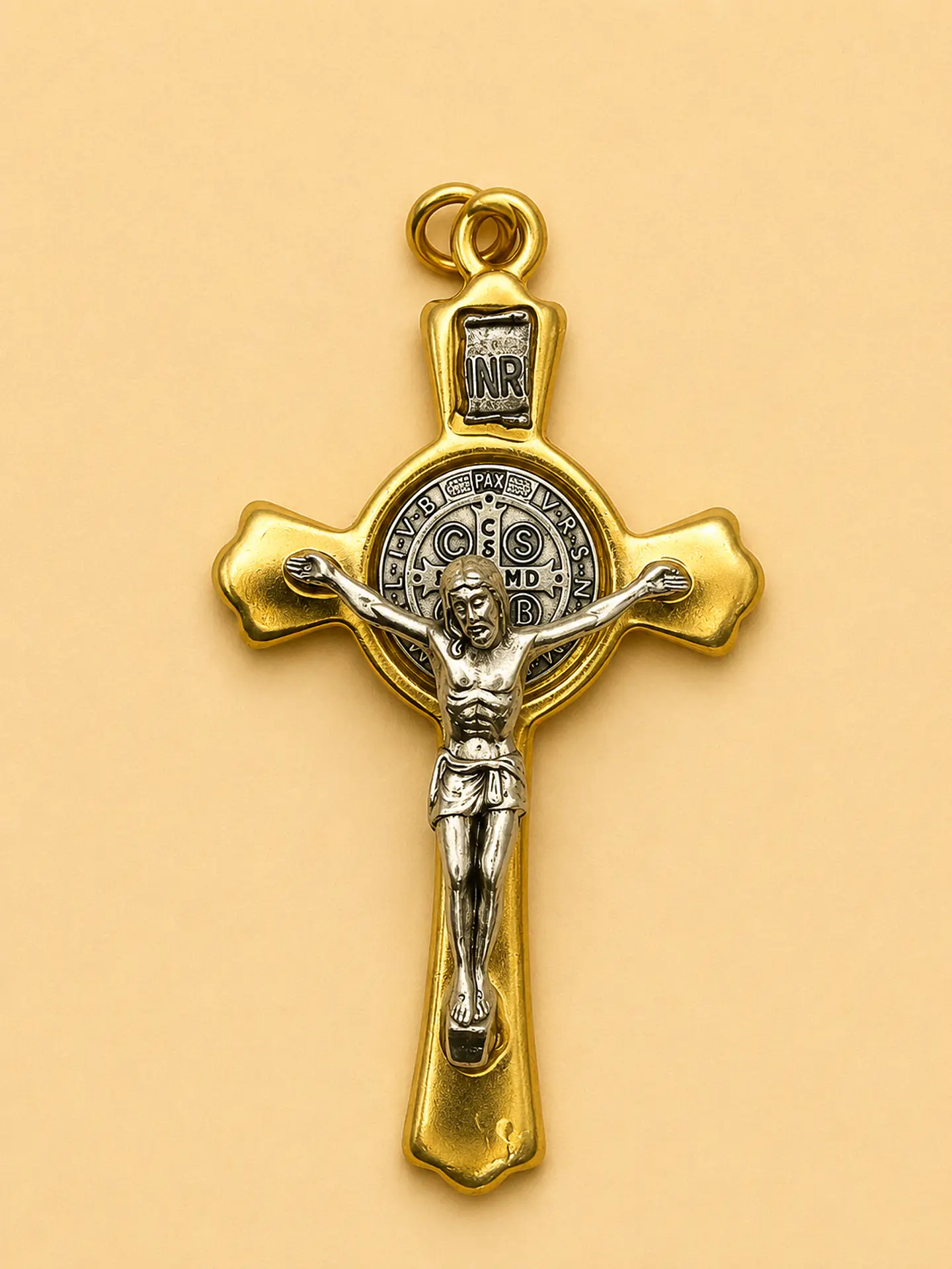 Cruz de São Bento  Metal 8cm 1