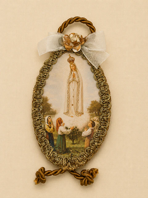 Registo de Nossa Senhora de Fatima com os Pastorinhos 