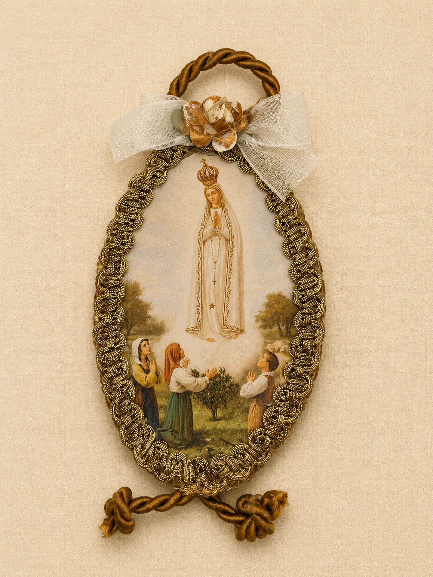 Registo de Nossa Senhora de Fatima com os Pastorinhos  1