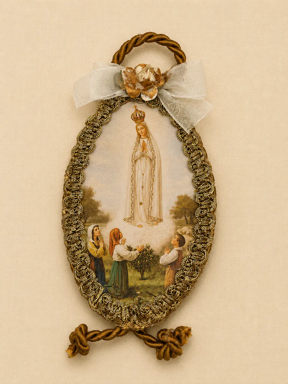 Registo de Nossa Senhora de Fatima com os Pastorinhos  1