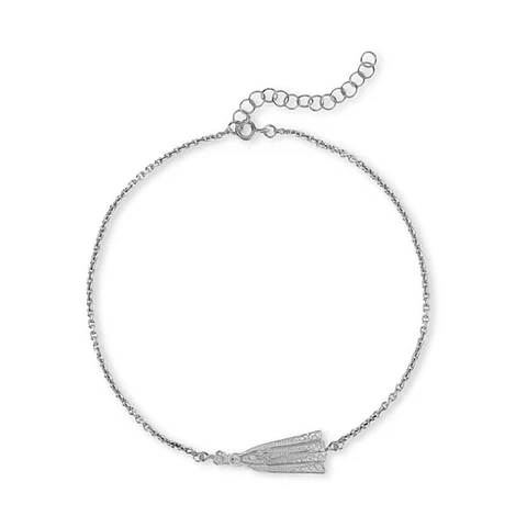 Pulseira Nossa Senhora de Fátima em Prata 925