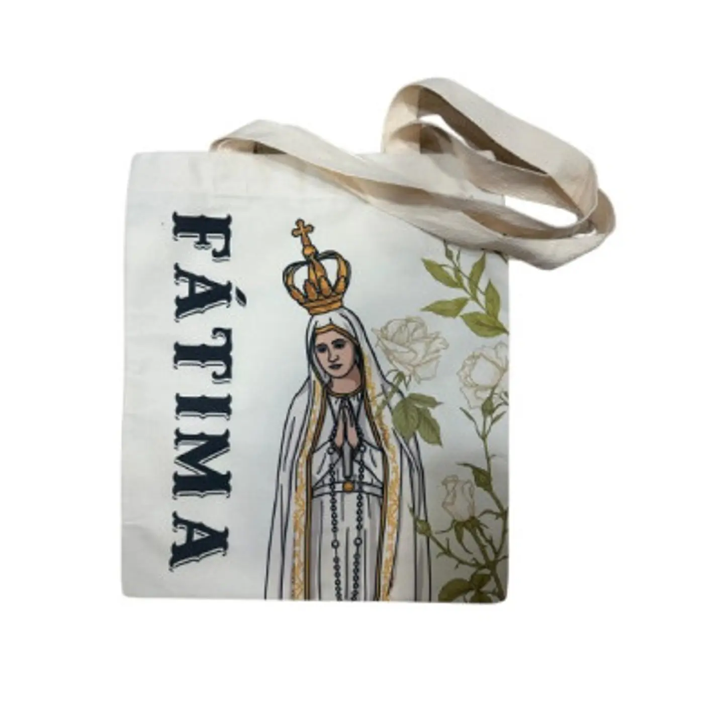 Saco de Algodão Nossa Senhora de Fátima Coroada 1