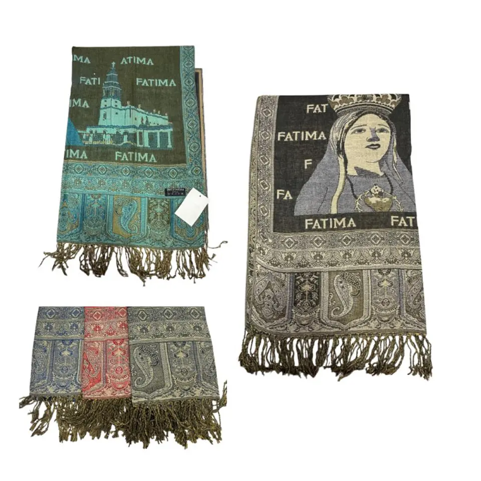 Écharpe Fátima Nossa Senhora e Santuário 1