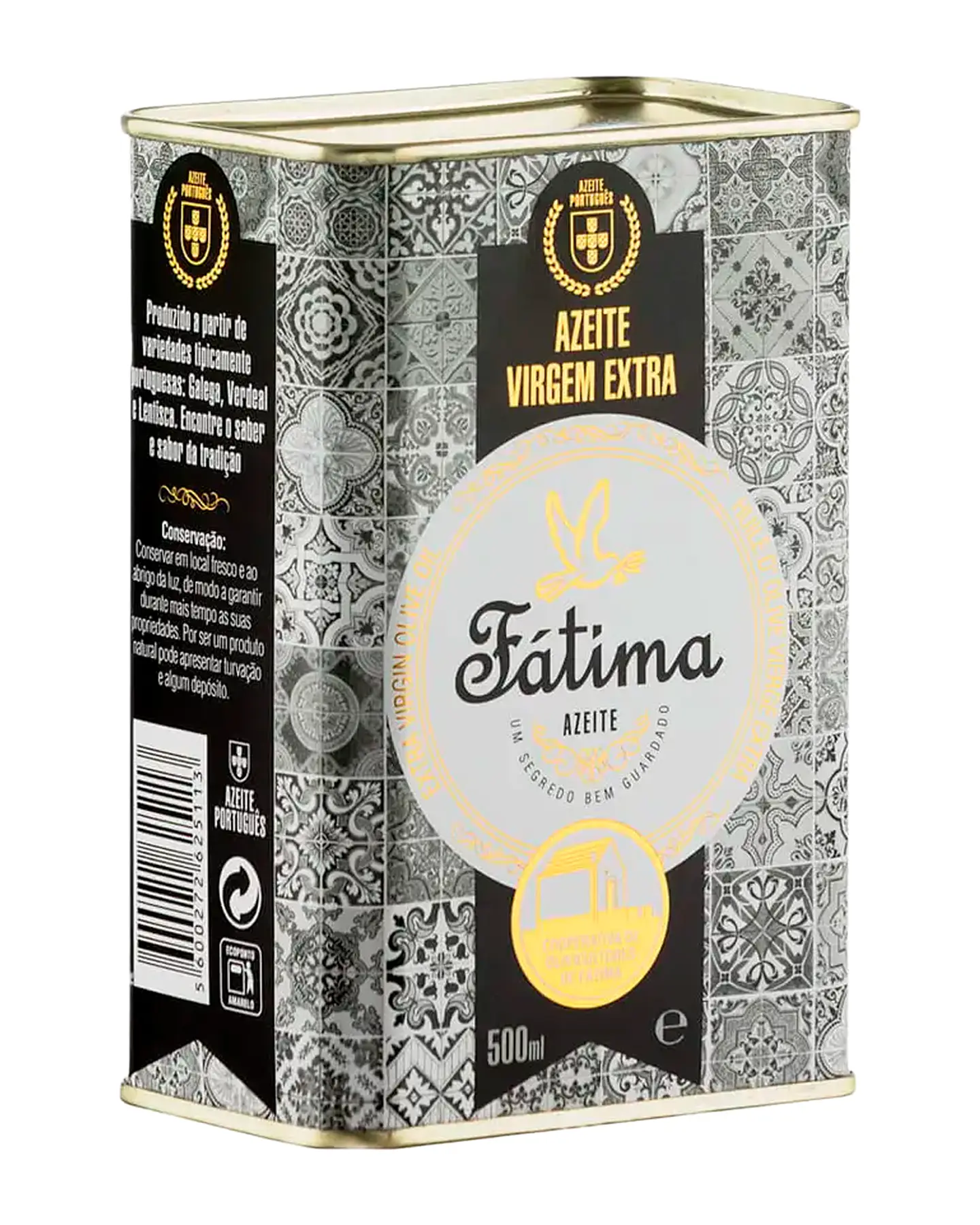 Lata Azeite Fátima 500ml 1