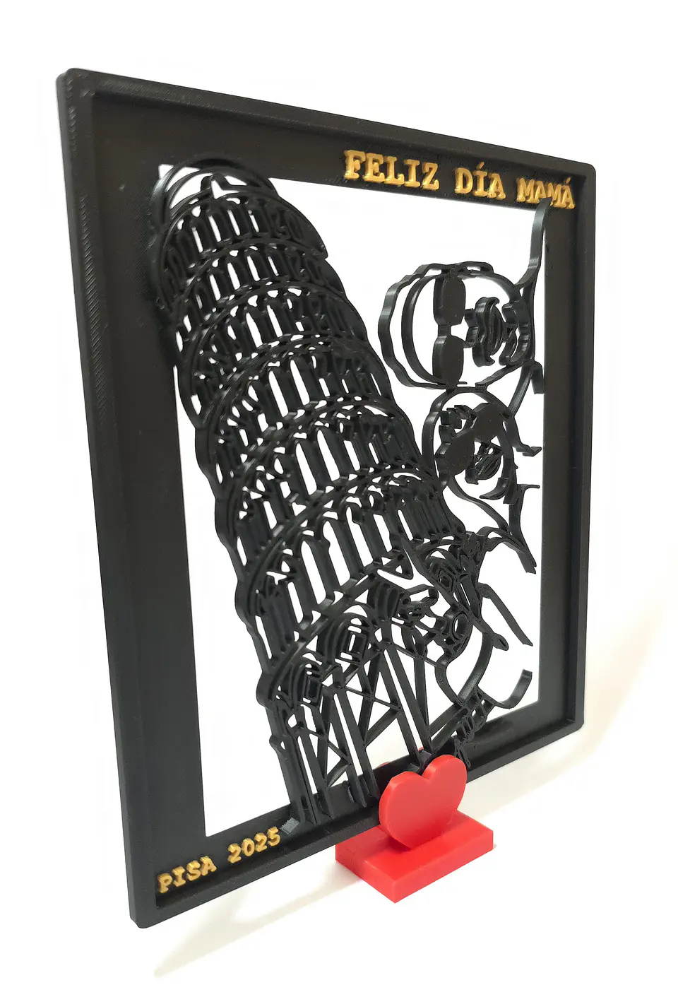 Cuadro de Arte de Líneas Día de las Madres 2