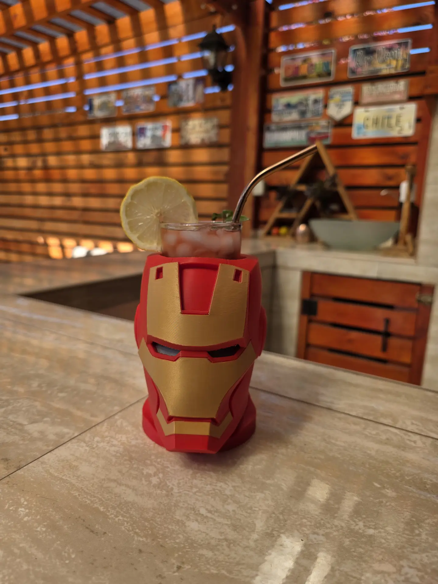 Iron Man Vaso 470 cc 1