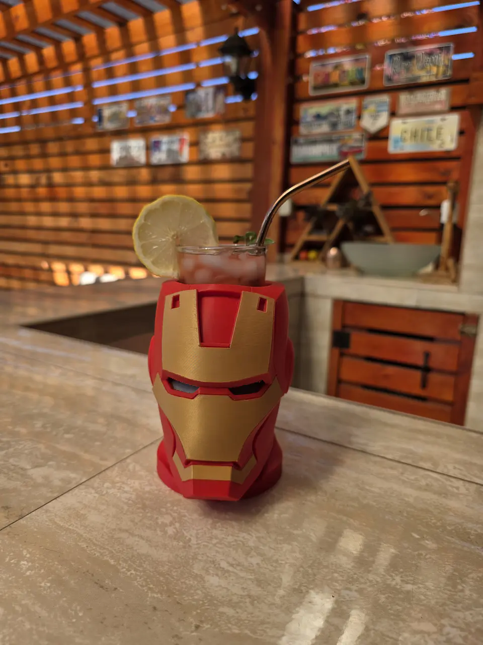 Iron Man Vaso 470 cc 1