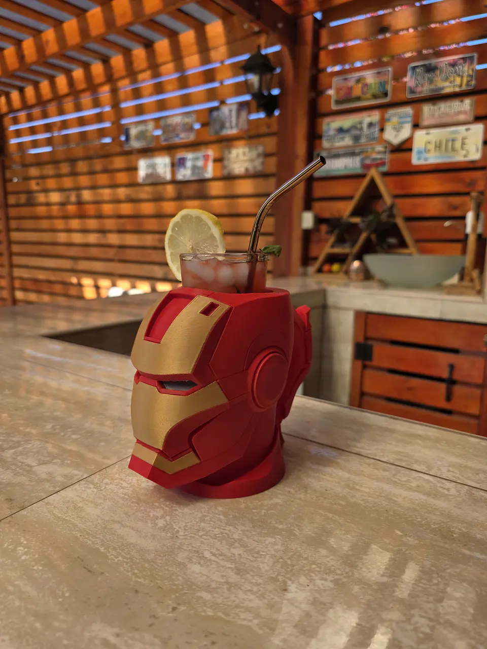 Iron Man Vaso 470 cc 2