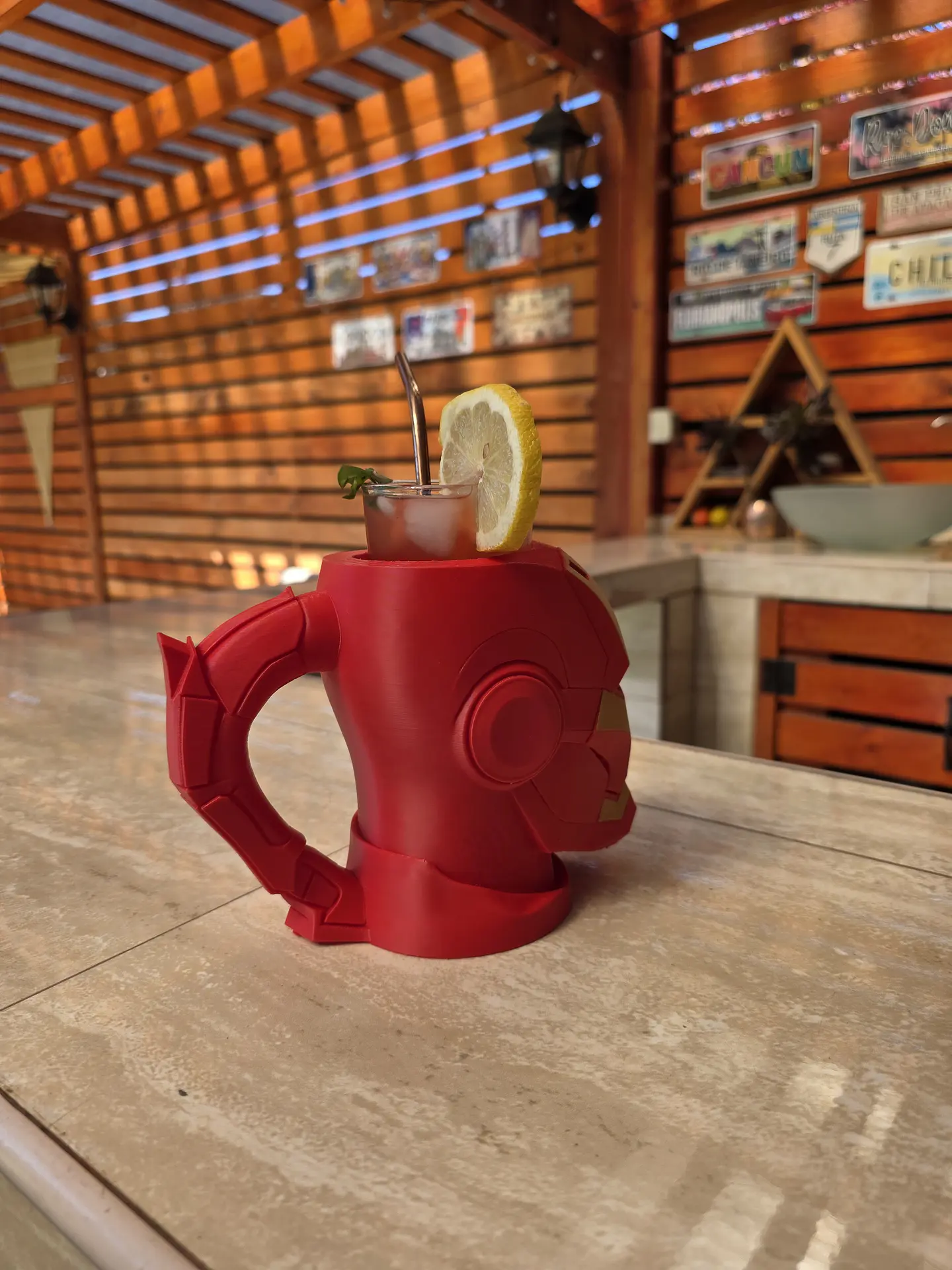 Iron Man Vaso 470 cc 3