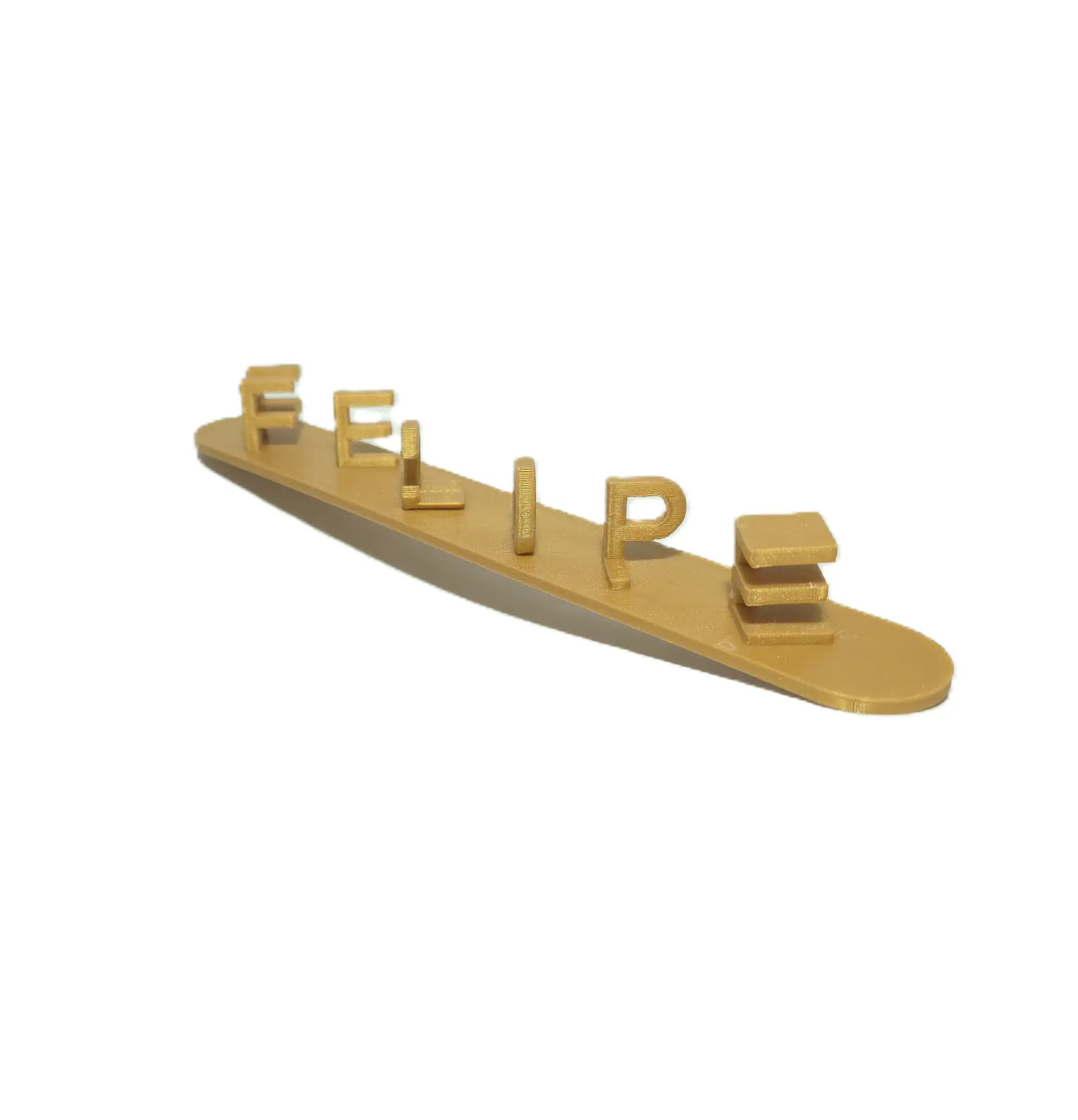 Placa de Nombres Dual óptica 3