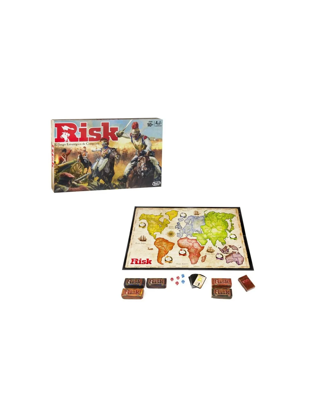 Juego de mesa Hasbro Gaming Risk 3