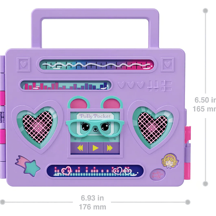 POLLY POCKET FIESTA DISCO FASHION REVEAL 3