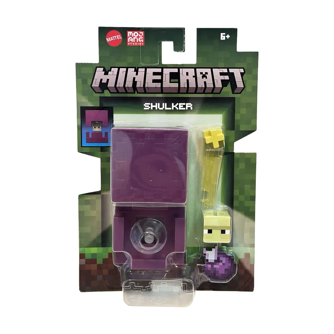 Minecraft Core Figura De 8 Cm Con Crafting - Variedades 4