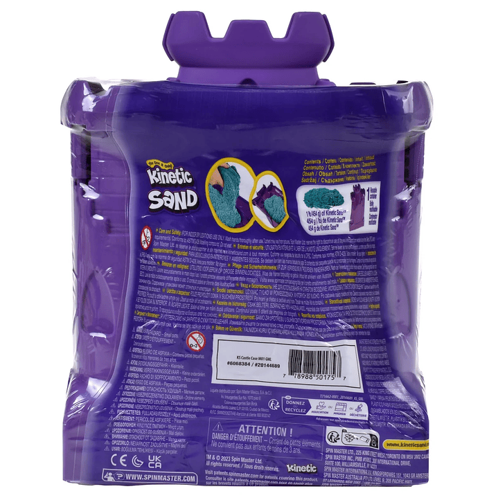 Castillo Con 453 Gramos Arena Magica Kinetic Sand 5