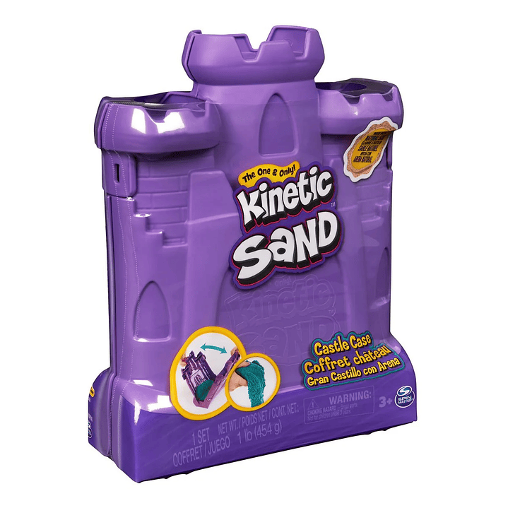 Castillo Con 453 Gramos Arena Magica Kinetic Sand 6