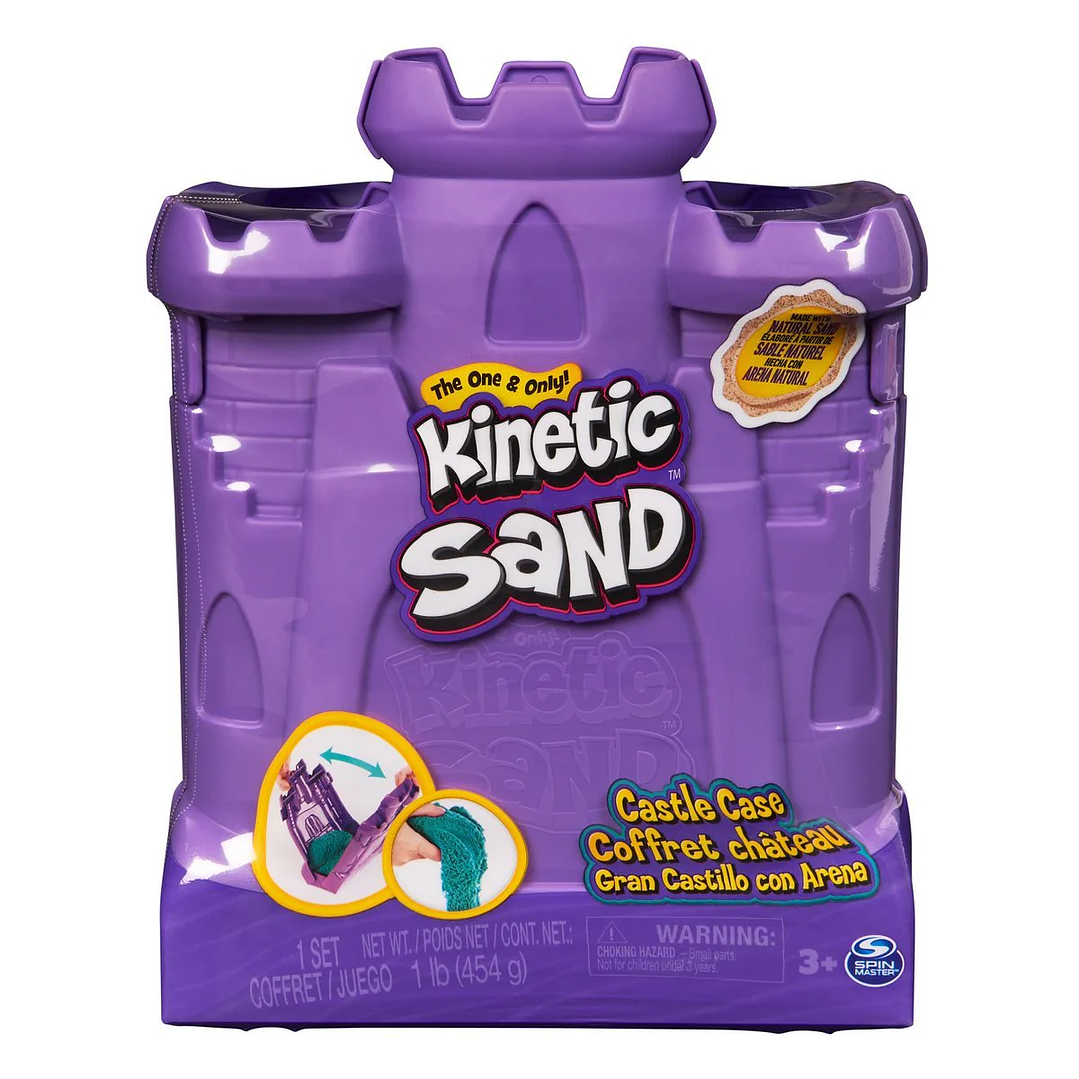 Castillo Con 453 Gramos Arena Magica Kinetic Sand 7