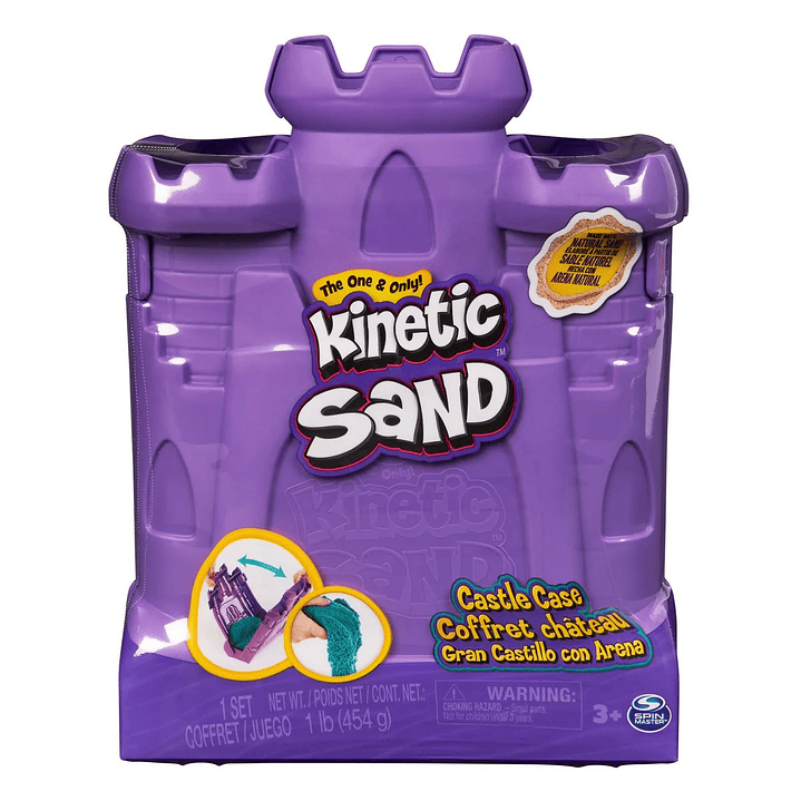 Castillo Con 453 Gramos Arena Magica Kinetic Sand 7