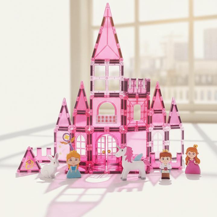 Bloques Magnéticos Princesa 37 piezas Rompecabezas 2