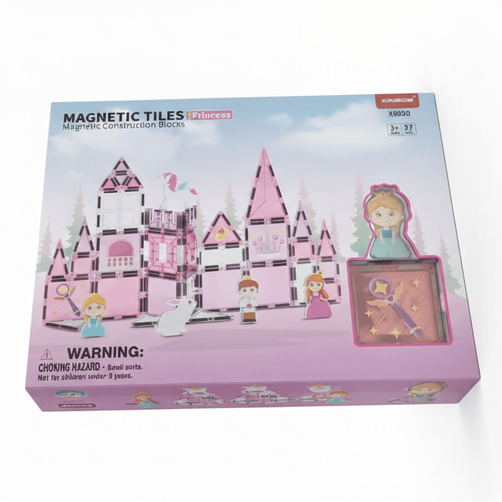 Bloques Magnéticos Princesa 37 piezas Rompecabezas 1