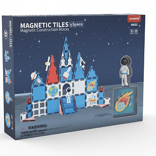Bloques Magnéticos Astronauta 39 piezas