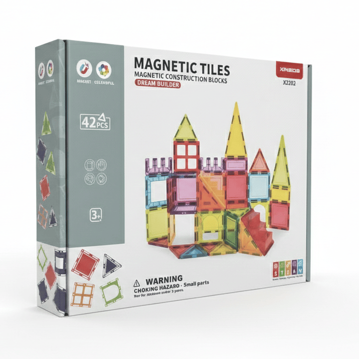 Bloques Magnéticos Constructor 42 piezas Rompecabezas 1