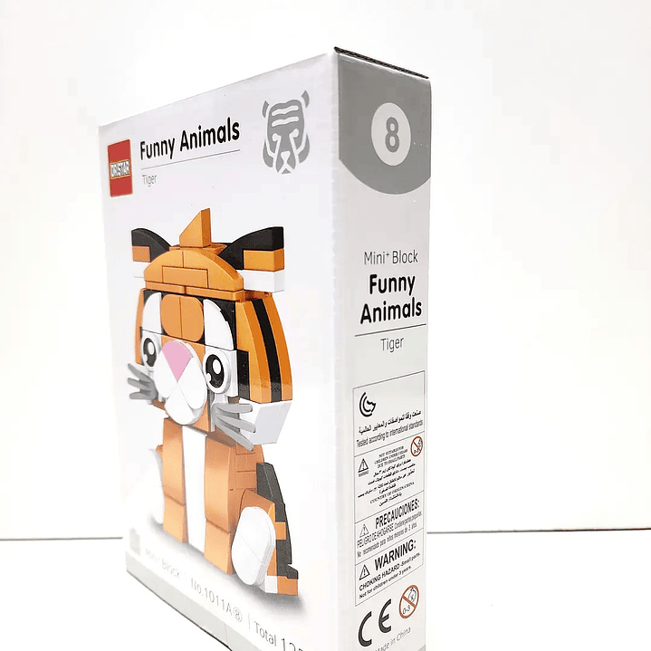 Rompecabezas Animal Tigre puzzle Armable 125 piezas 2