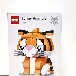 Rompecabezas Animal Tigre puzzle Armable 125 piezas