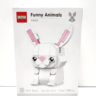 Rompecabezas Animal Conejo puzzle Armable 108 piezas