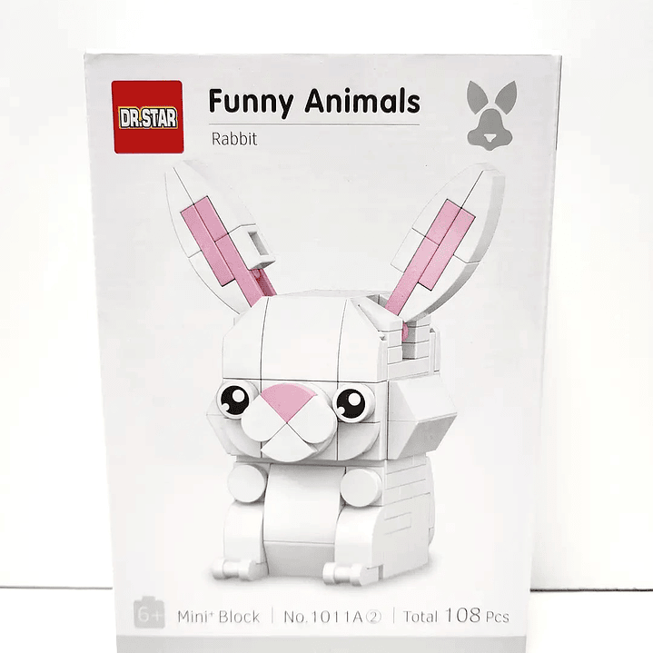 Rompecabezas Animal Conejo puzzle Armable 108 piezas 1