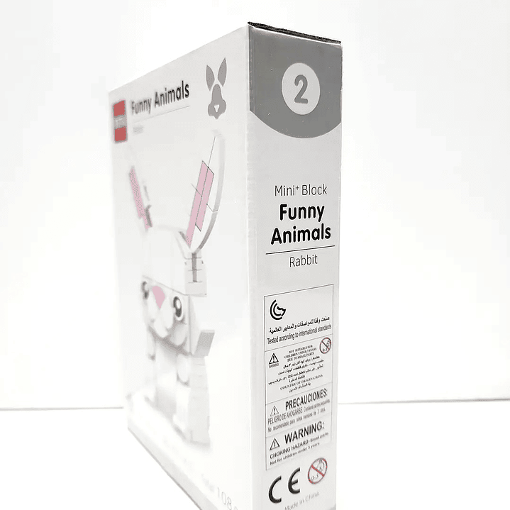 Rompecabezas Animal Conejo puzzle Armable 108 piezas 2