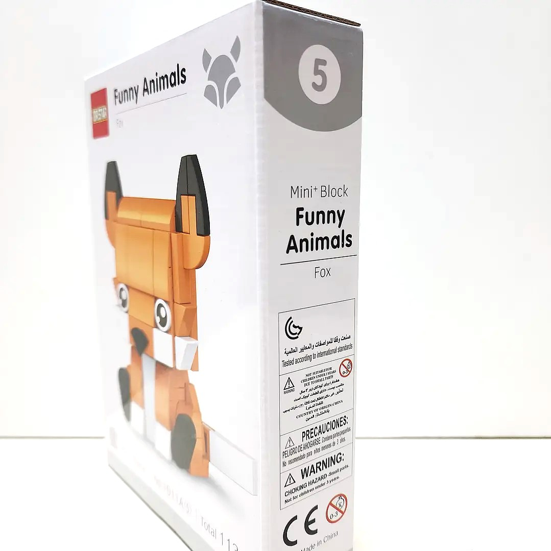 Rompecabezas Animal Zorro puzzle Armable 113 piezas 3